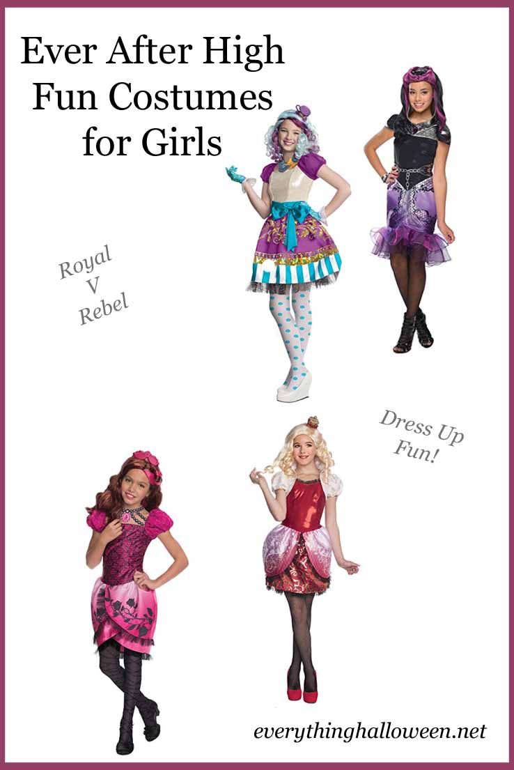 Ever After High Fun Costumes for Girls