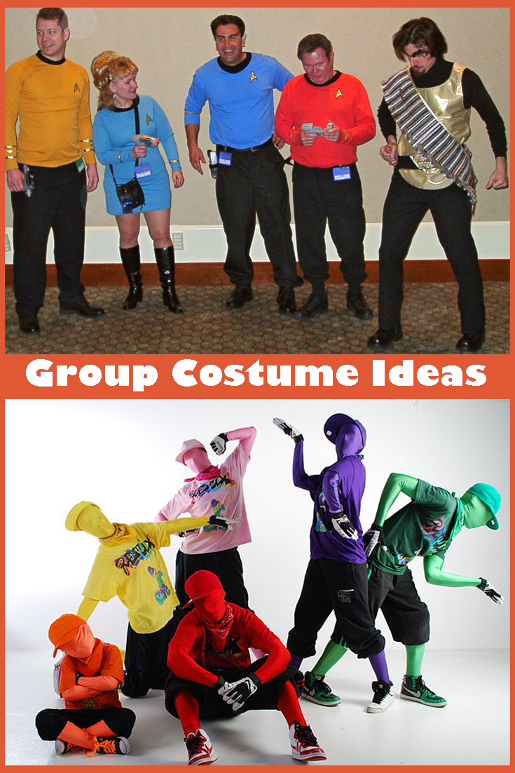 The big list of group costume ideas