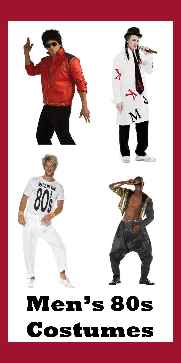 Men's 80s Costumes