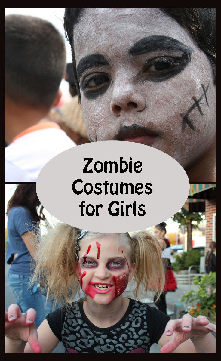 Cool Zombie Costumes for Girls ideas