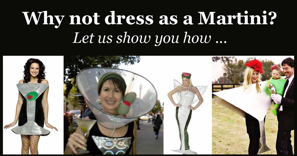 martini costume ideas