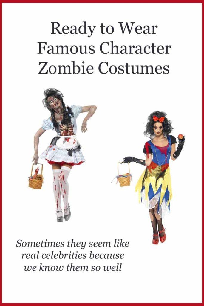 Celebrity Zombie Costumes for Women