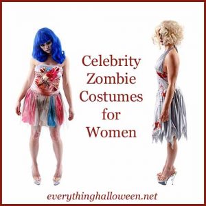 Celebrity Zombie Costumes for Women